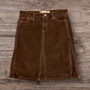 GAP Corduroy A-Line Skirt